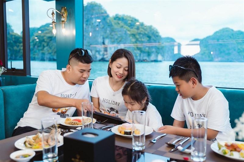 Amethyst Daily Cruise - 1 Day Luxury Halong Bay Tour from Hanoi